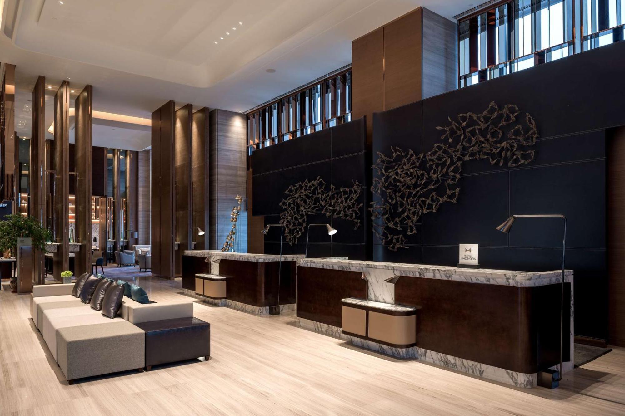 Hilton Jinan South Hotel & Residences Zewnętrze zdjęcie